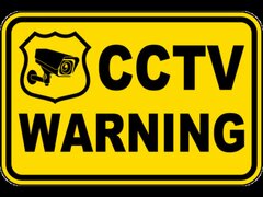 CCTV Warning Sign